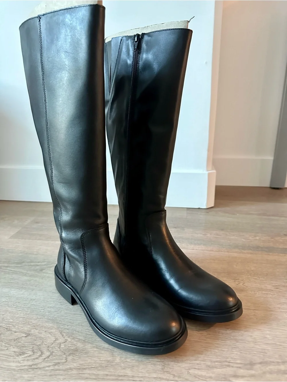 ANTHROPOLOGIE Leather Tall Riding Boots